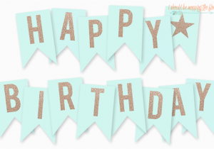 Download Printable Happy Birthday Banner Free Printable Happy Birthday Banner Birthday Ideas