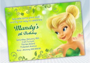 Download Tinkerbell Birthday Invitations Free Tinkerbell Birthday Invitations Bagvania Free