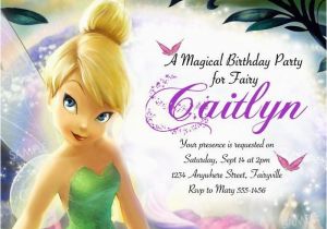 Download Tinkerbell Birthday Invitations Tinkerbell Birthday Invitation Free