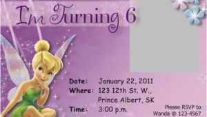 Download Tinkerbell Birthday Invitations Tinkerbell Birthday Invitation Free