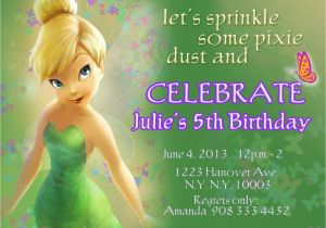 Download Tinkerbell Birthday Invitations Tinkerbell Fairies Invitation