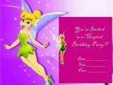 Download Tinkerbell Birthday Invitations Tinkerbell Printable Invitation Free