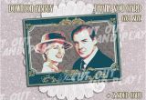 Downton Abbey Birthday Card Items Similar to Downton Abbey Printable Invitation Cards