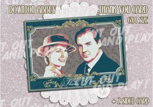 Downton Abbey Birthday Card Items Similar to Downton Abbey Printable Invitation Cards