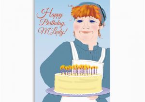 Downton Abbey Birthday Card Mrs Patmore Birthday Card On Etsy