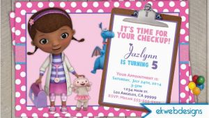 Dr Mcstuffins Birthday Invitations Doc Mcstuffins Birthday Invitations Doctor Mcstuffins