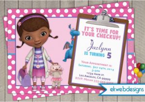 Dr Mcstuffins Birthday Invitations Doc Mcstuffins Birthday Invitations Doctor Mcstuffins