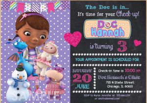 Dr Mcstuffins Birthday Invitations Tips for Choosing Doc Mcstuffins Birthday Invitations