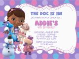 Dr Mcstuffins Birthday Invitations Tips for Choosing Doc Mcstuffins Birthday Invitations