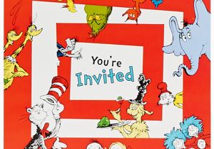 Dr Seuss 1st Birthday Invitations Dr Seuss 1st Birthday Invitations Birthdayexpress Com