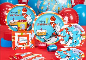 Dr Seuss 1st Birthday Party Decorations Dr Seuss 1st Birthday Standard Party Pack for 16 Ebay