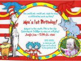 Dr Seuss 1st Birthday Party Invitations Dr Seuss Birthday Invitations Ideas Bagvania Free