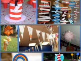 Dr Seuss Birthday Decoration Ideas One Fish Two Fish Red Fish Blue Fish eventful Possibilities