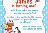 Dr Seuss Birthday Invitations Photo Dr Seuss Birthday Invitations Wording Drevio Invitations