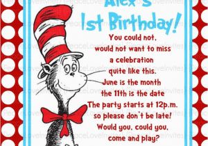 Dr Seuss Birthday Invitations Wording Dr Seuss Birthday Invitation Wording Dr Seuss Birthday