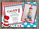 Dr Seuss Birthday Invitations Wording Printable Dr Seuss Inspired Birthday Photo Invitation