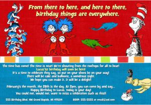 Dr Seuss Birthday Invite Dr Seuss Birthday Invitations Ideas Bagvania Free