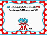 Dr Seuss Birthday Invites Free Printable Dr Seuss 1st Birthday Invitation Template