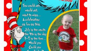 Dr Seuss Birthday Invites Modern Mommy Musthaves Our Dr Seuss 1st Birthday Party