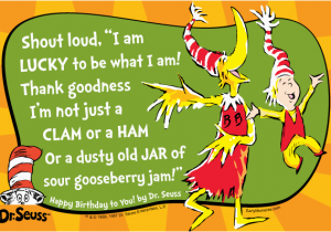 Dr Seuss Birthday Quotes Happy Birthday You Happy 110th Birthday Dr Seuss