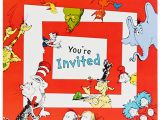 Dr Seuss First Birthday Invitations Dr Seuss 1st Birthday Invitations Birthdayexpress Com