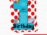 Dr Seuss First Birthday Invitations Dr Seuss Invitations for 1st Birthday Only by Dpdesigns2012
