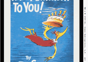 Dr Seuss Happy Birthday to You Quotes Birthday Book Dr Seuss Quotes Quotesgram