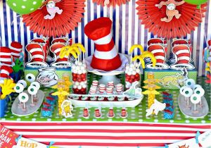 Dr Suess Birthday Decorations Crissy 39 S Crafts Dr Seuss Party Ideas and Snacks