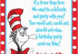 Dr Suess Birthday Invitations Dr Seuss Birthday Quotes Quotesgram