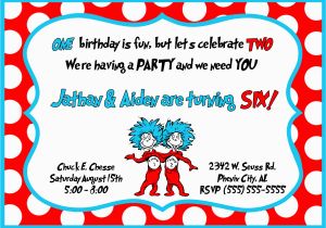 Dr Suess Birthday Invites 4 Lovely How to Make Dr Seuss Party Invitations