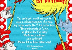 Dr Suess Birthday Invites 50 Best Ideas About Dr Seuss Party Ideas On Pinterest