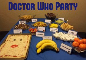 Dr who Birthday Decorations Balancing Meanderings Doctor who Game Night Birthday Party