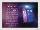 Dr who Birthday Invitations Doctor who Birthday Invitation Tardis Invitation Doctor