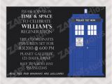 Dr who Birthday Invitations Free Printable Doctor who Birthday Party Invitations