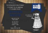 Dr who Birthday Invitations Novel Concept Designs Doctor who Birthday Invitations