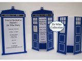 Dr who Birthday Invitations Printable Dr who Invitation Creative Little Parties