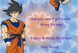 Dragon Ball Z Birthday Card Db and Dbz Birthday Card by Ladytsuki On Deviantart