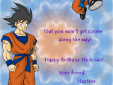 Dragon Ball Z Birthday Card Db and Dbz Birthday Card by Ladytsuki On Deviantart