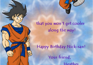 Dragon Ball Z Birthday Card Db and Dbz Birthday Card by Ladytsuki On Deviantart