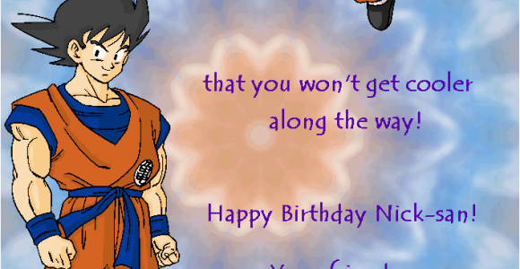 Dragon Ball Z Birthday Card Db and Dbz Birthday Card by Ladytsuki On Deviantart