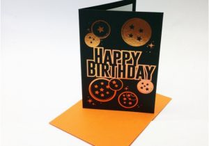 Dragon Ball Z Birthday Card Dragonball Z Inspired Birthday Card with A Dragonball Design
