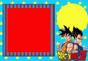 Dragon Ball Z Birthday Invitations Dragon Ball Z Free Printable Invitations Oh My Fiesta