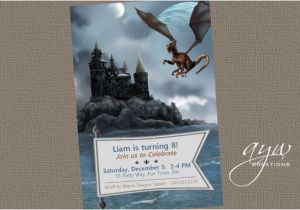 Dragon Birthday Invitations Printable Dragon Birthday Party Invitation Printable Dragon Invitations