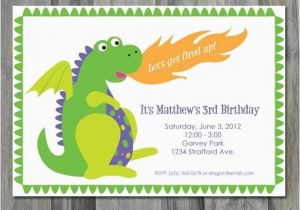 Dragon Birthday Invitations Printable Dragon Invitation Diy Party Printable by Charliesprintables