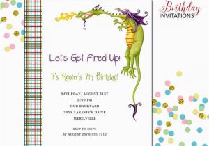 Dragon Birthday Invitations Printable Dragon Invitation Kids Birthday Printable Digital File