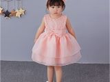 Dress for 1 Year Old Birthday Girl Pink 1 Year Old Baby Girl Dress Princess Wedding Birthday