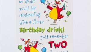 Drinking Birthday Cards Birthday Card Drinking Rooster Only 1 39