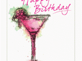 Drinking Birthday Cards Happy Birthday Drink Art Graphic