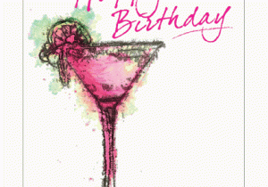 Drinking Birthday Cards Happy Birthday Drink Art Graphic