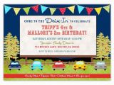 Drive In Movie Birthday Party Invitations Drive In Movie Birthday Invitations A Ian Lola